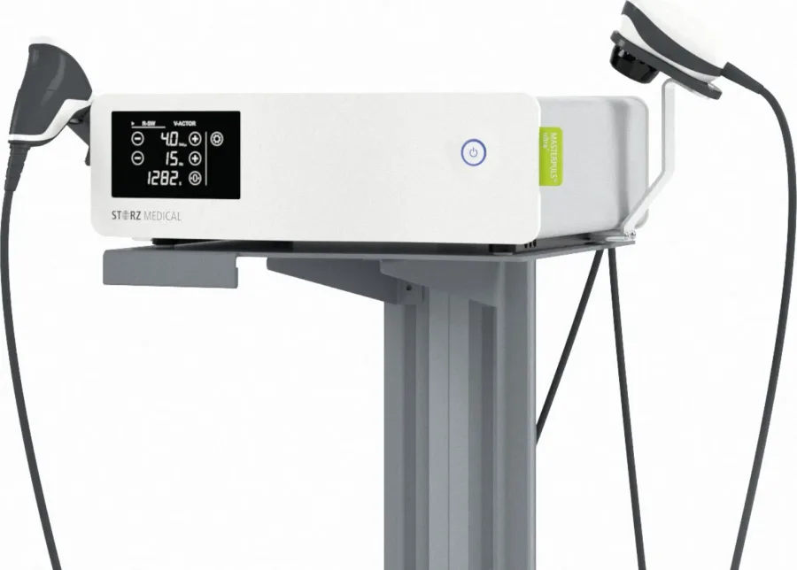 Our STORZ MASTERPULS ultra+ Radial Shockwave device